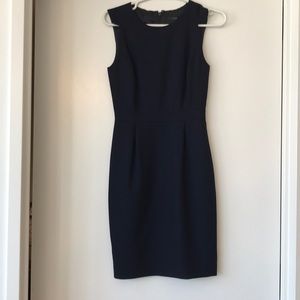 Navy j crew dress
